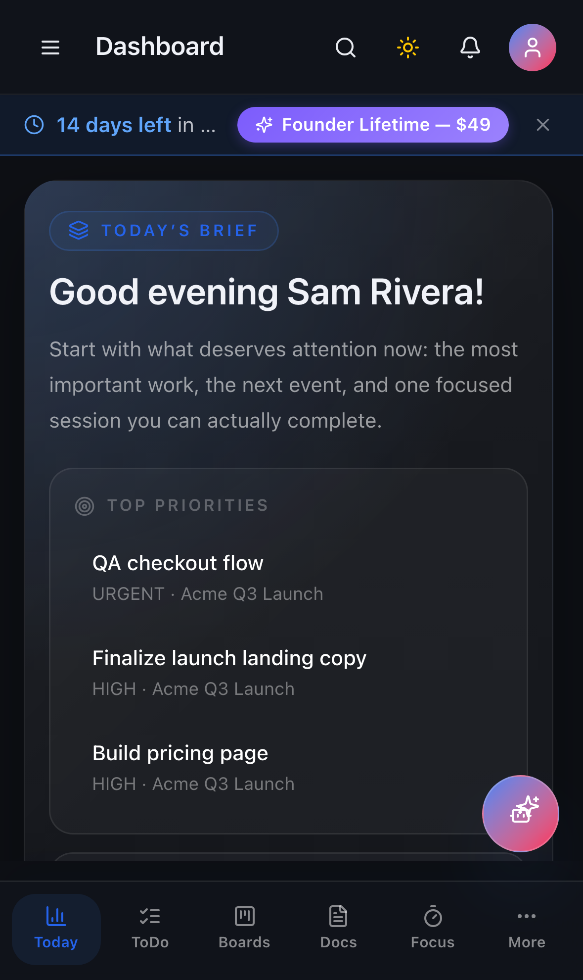 FlowSpace iOS app